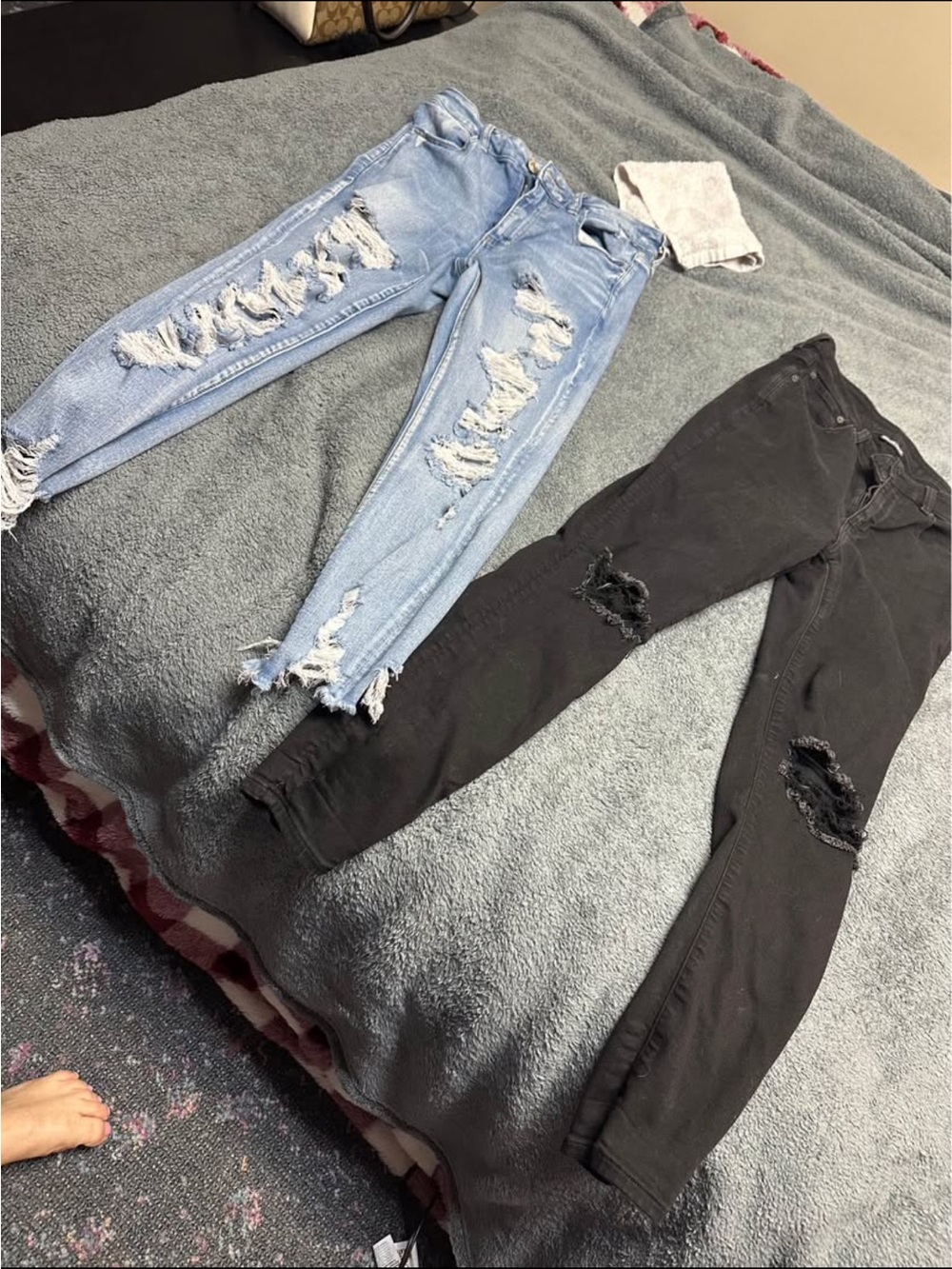 American eagle Jeans - Light Blue and Black